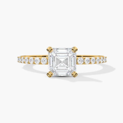 single diamond ring