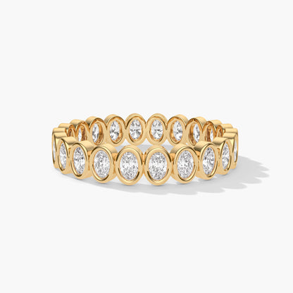 Oval diamond ring