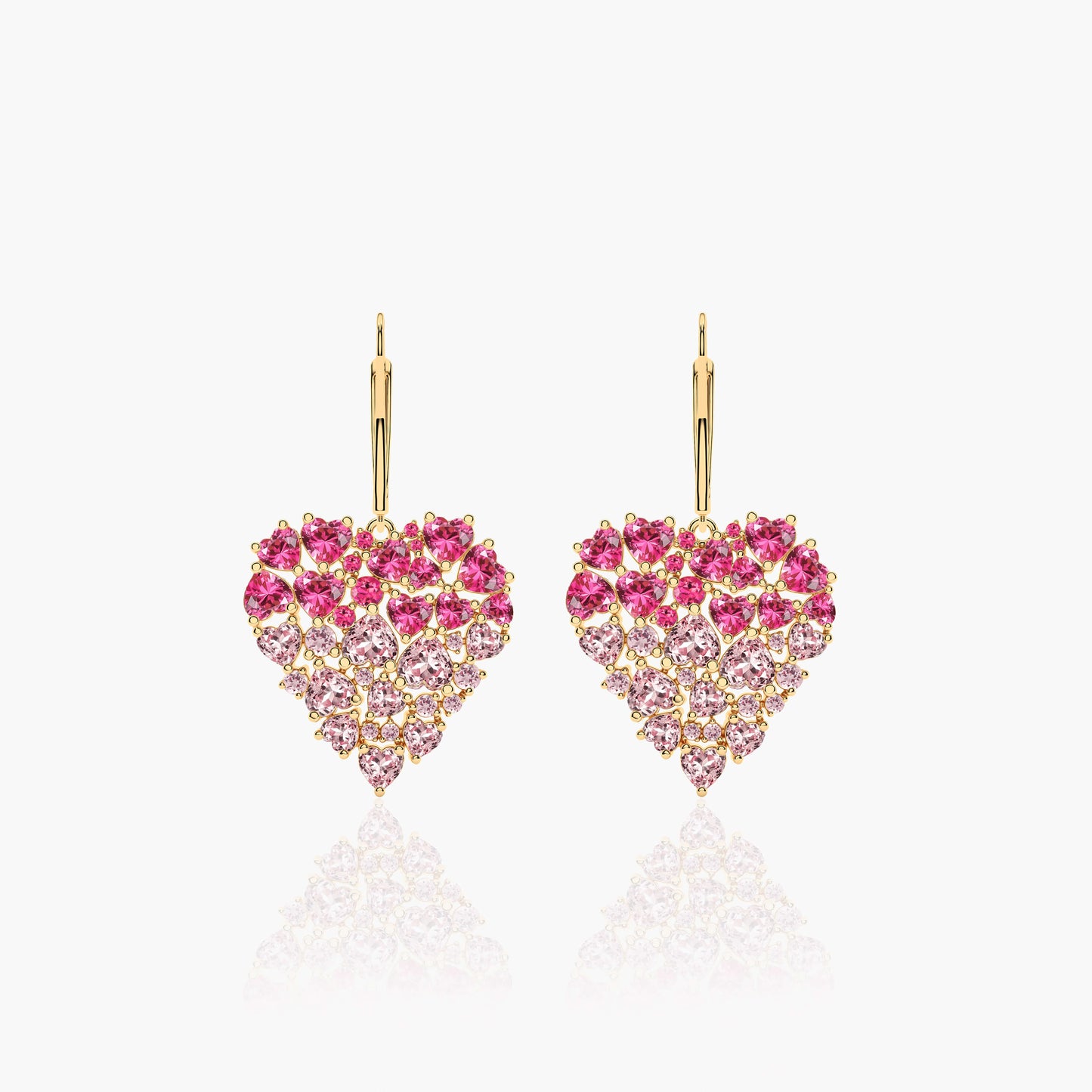 heart earrings