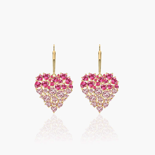 heart earrings
