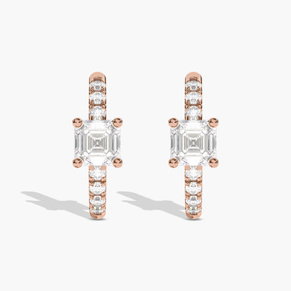gold plated silver earrings