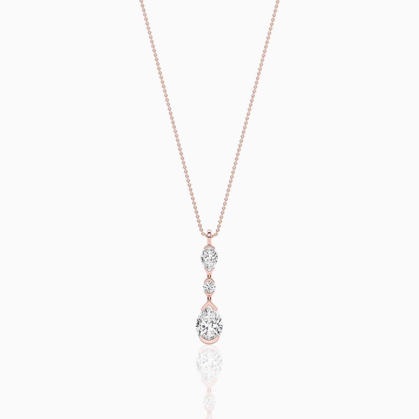 contemporary diamond necklace​