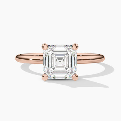 solitaire diamond ring for ladies