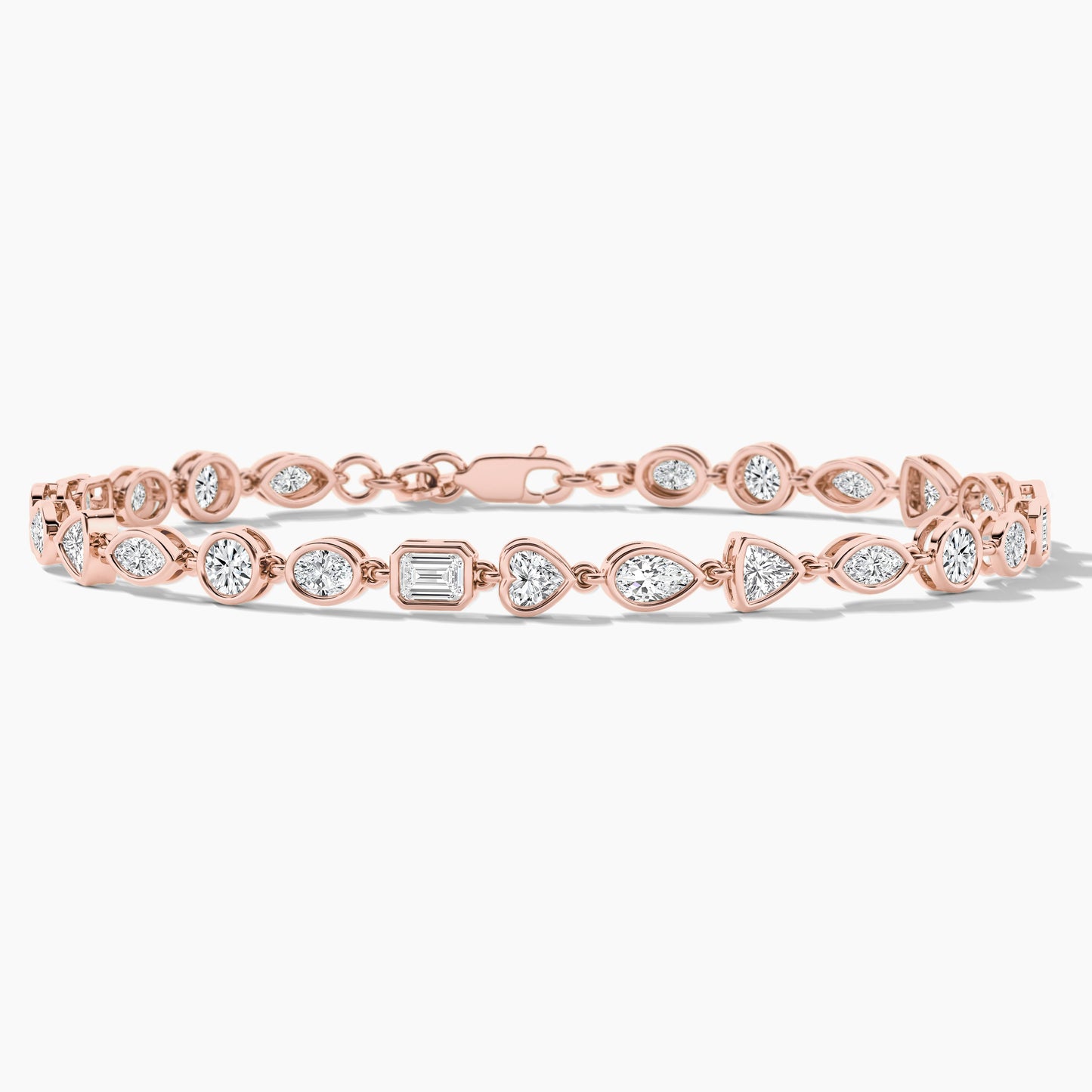Ros egold men's diamond bracelet