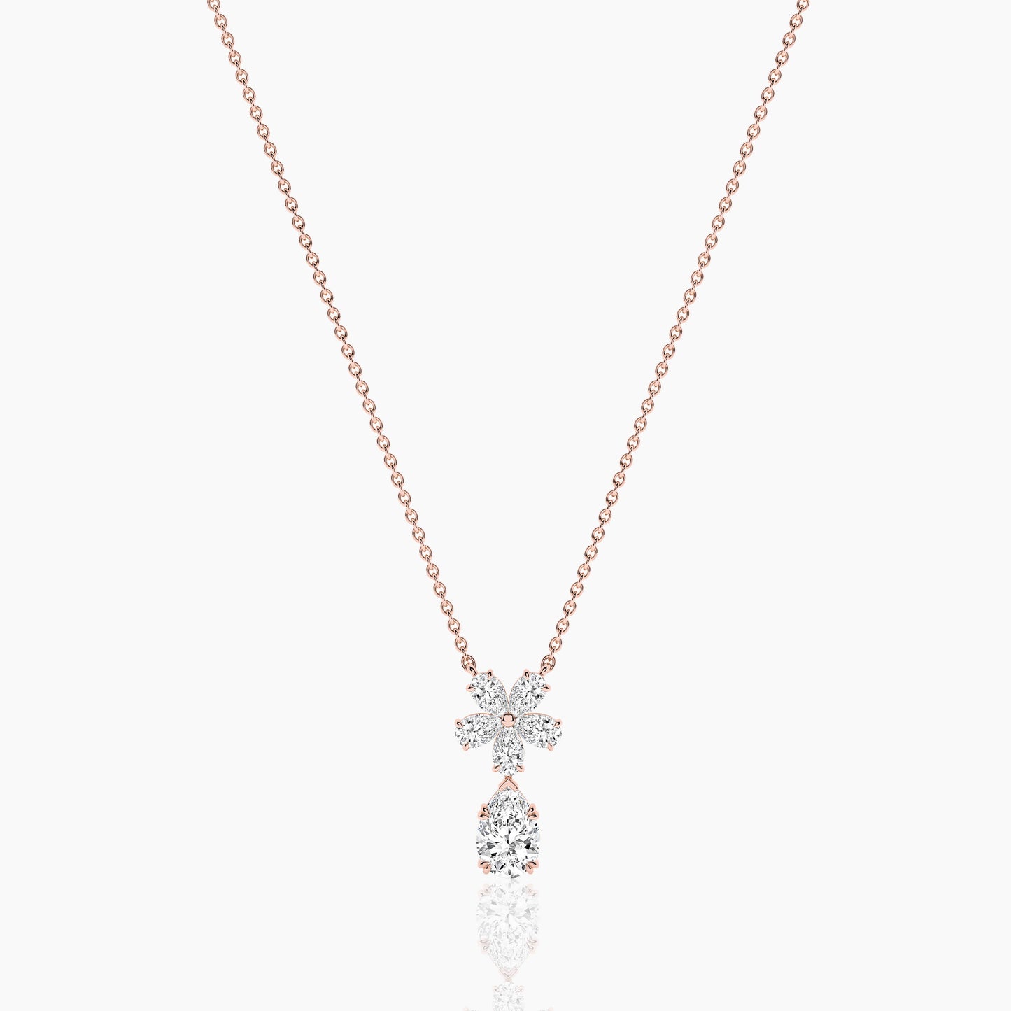 Small Silver Pendant Necklace