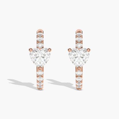 small silver earrings