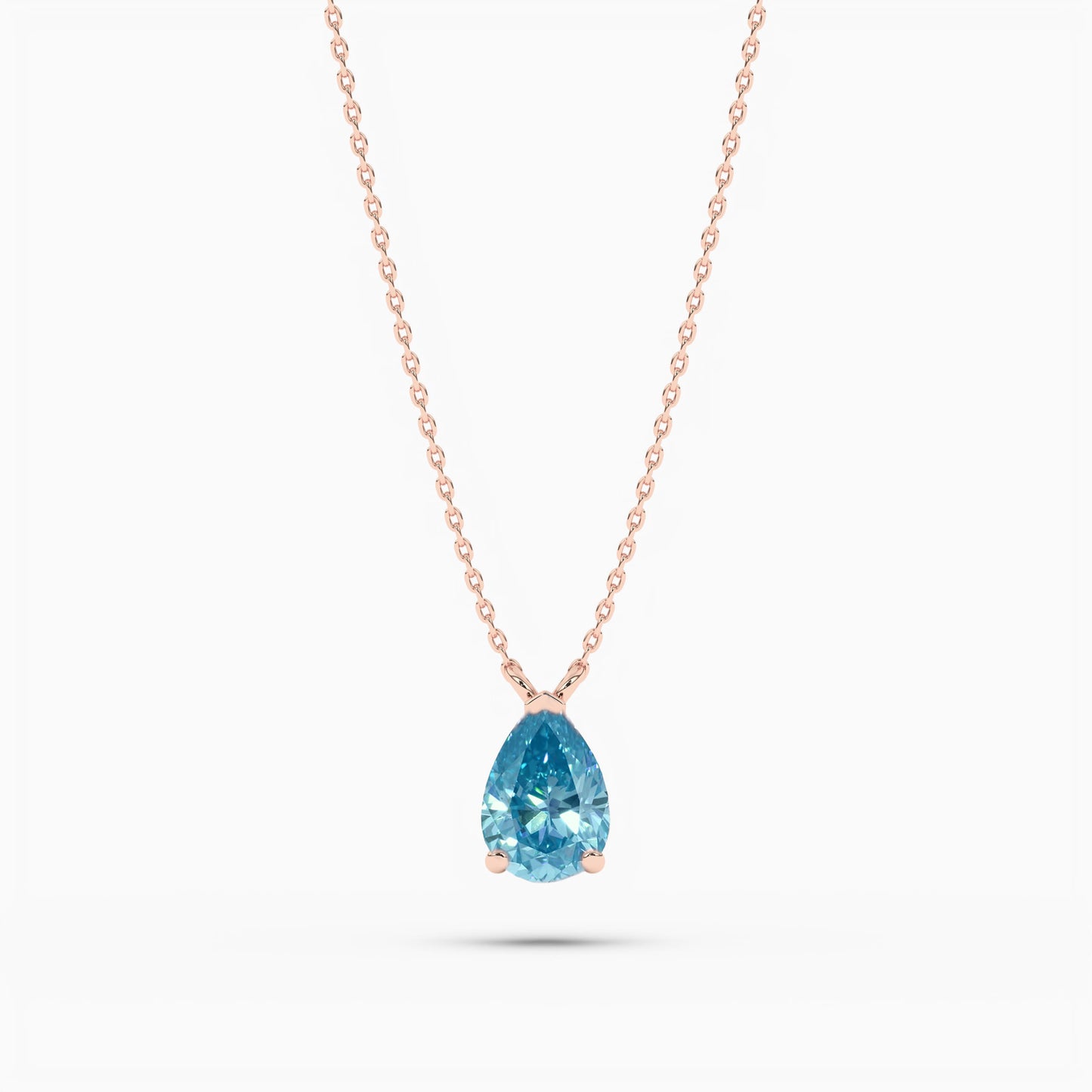 Ocean Love Small Silver Pendant Necklace