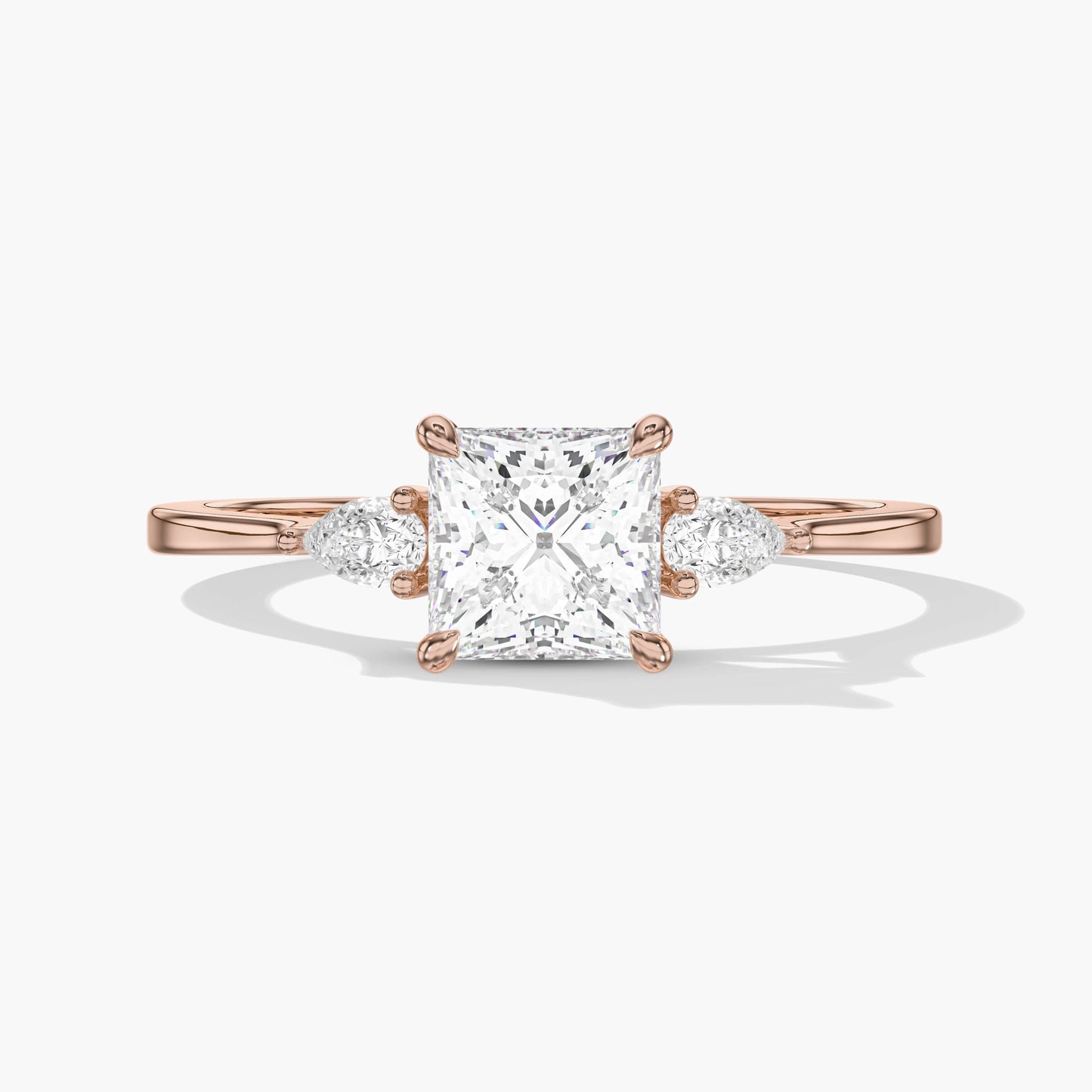 Silver Solitaire Ring