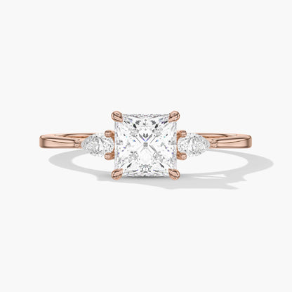 Silver Solitaire Ring