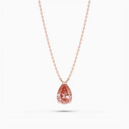 Orange Diamond pendant