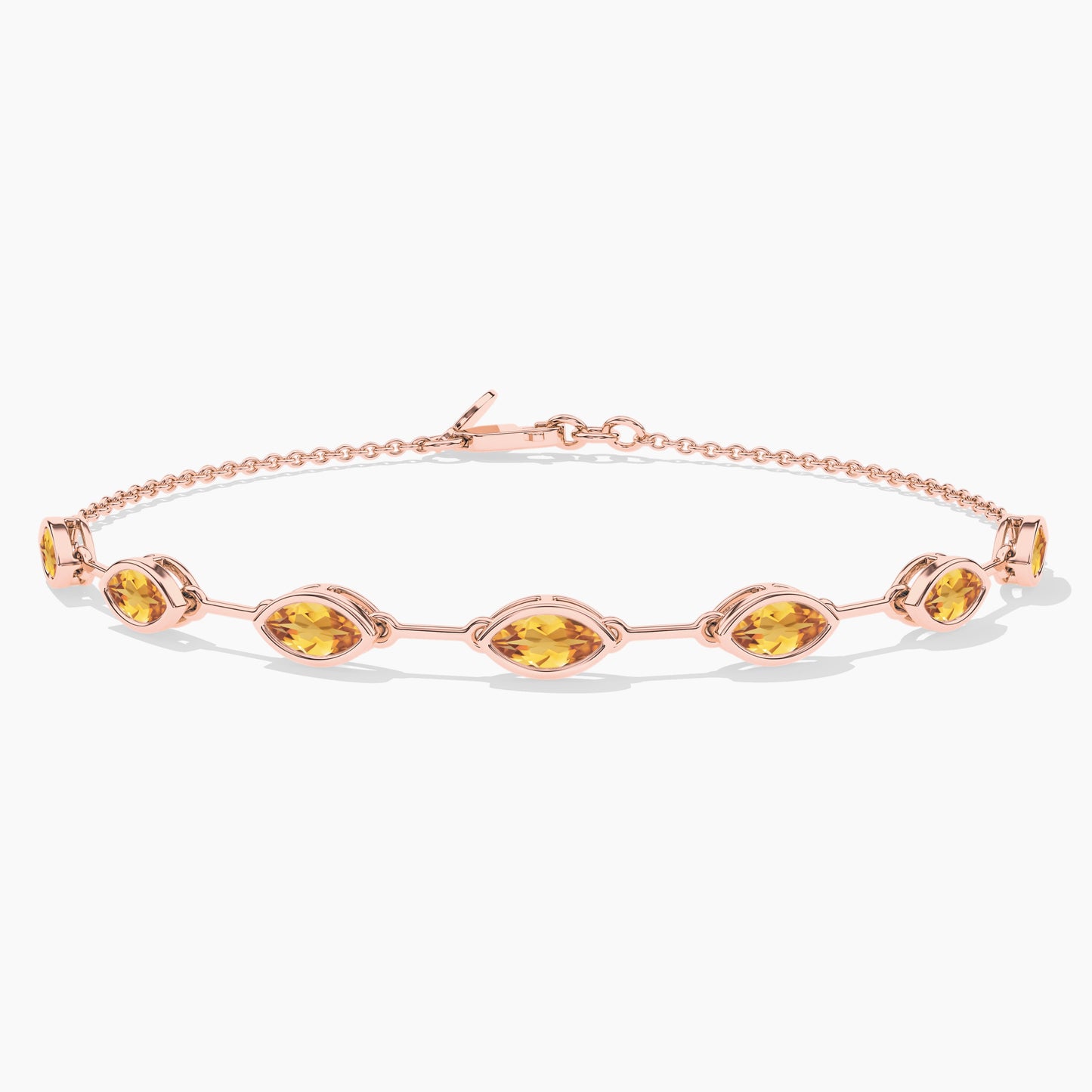 Peridot Diamond Original Silver Bracelet