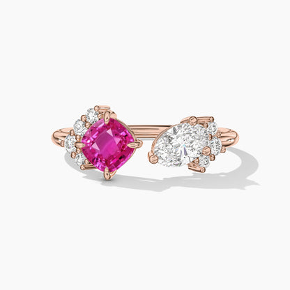 silver engagement rings