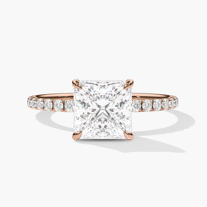 affordable silver rings rose gold