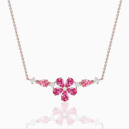 leafy affair necklace