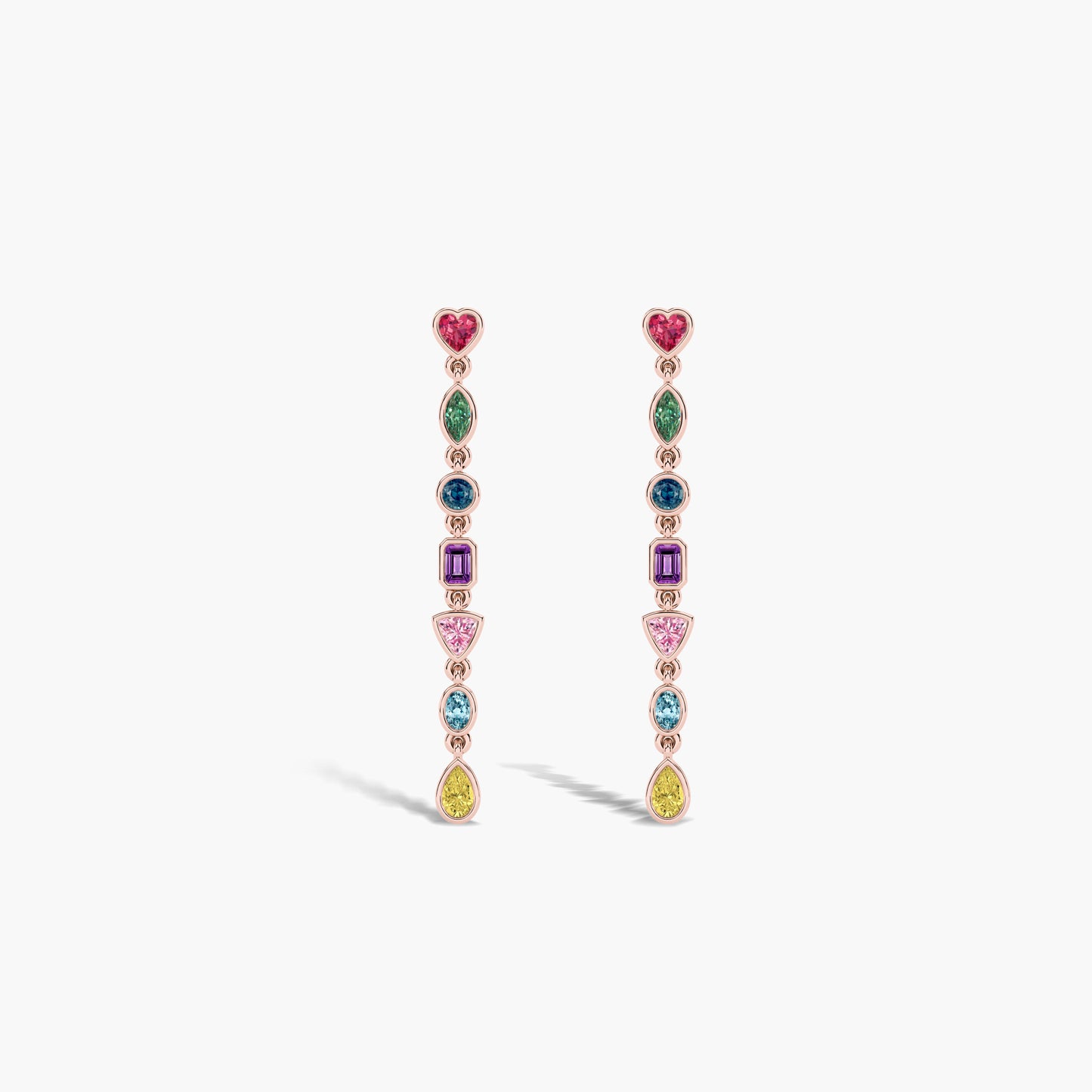 925 Sterling Silver Drop Earrings