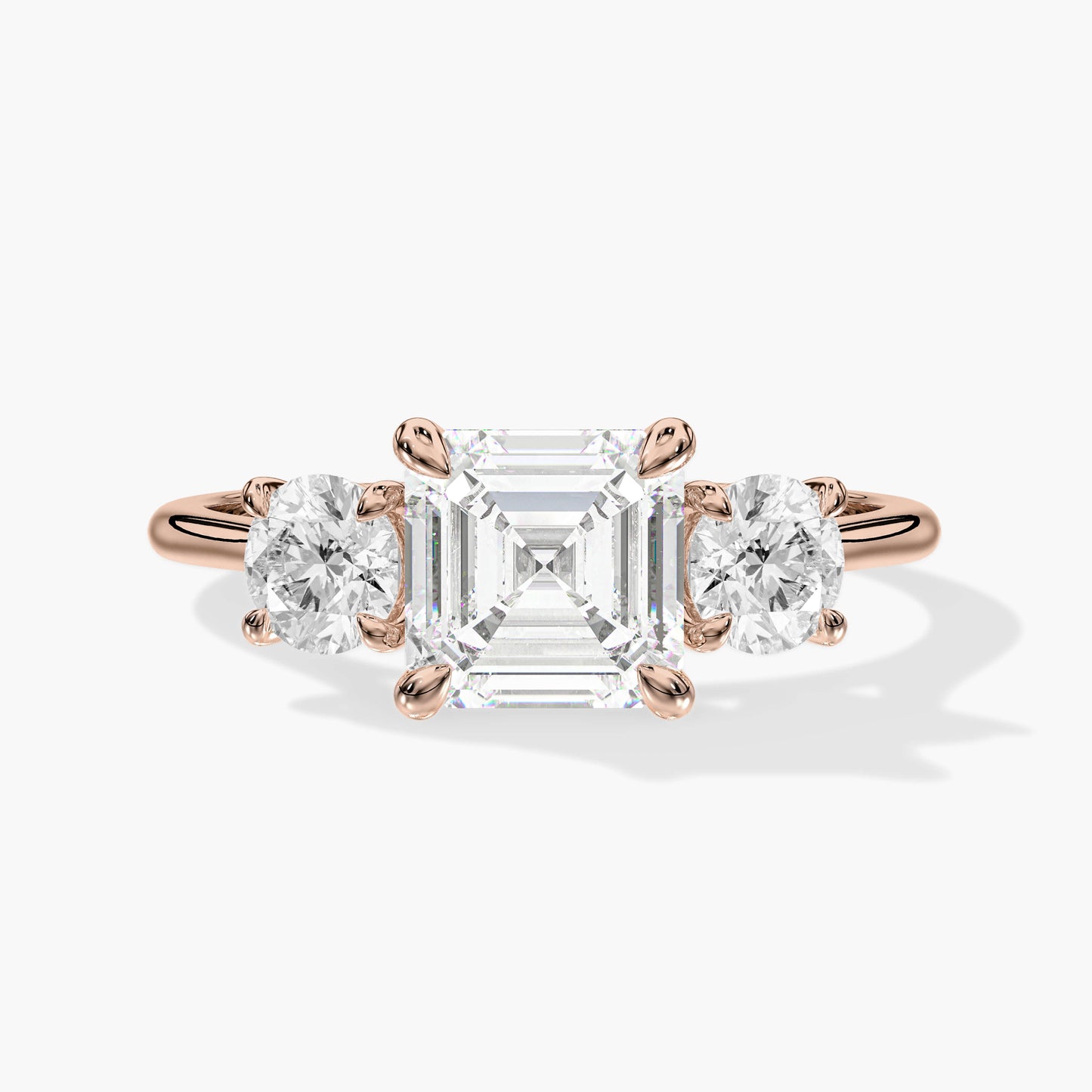 silver diamond ring for girl​