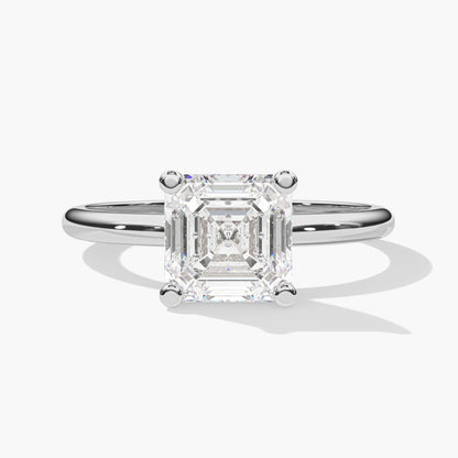 single diamond ring