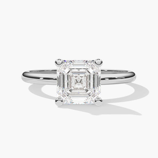 single diamond ring