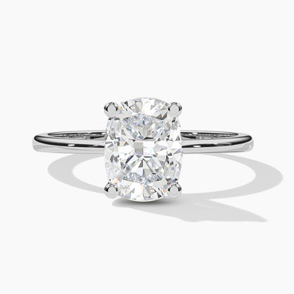 Solitaire Diamond Silver Rings for Girls