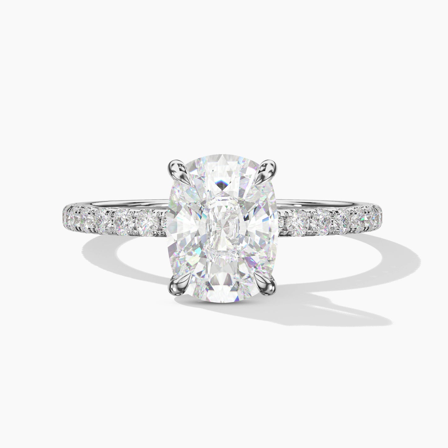 oval solitaire engagement ring