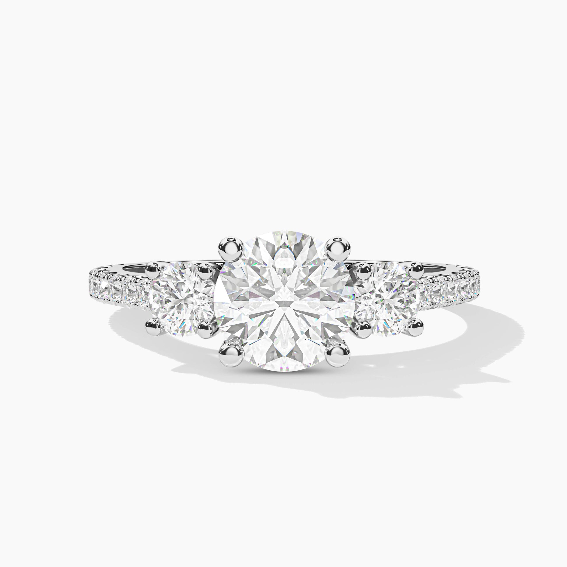 three stone ring designs