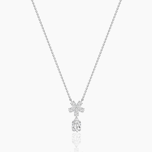 small silver pendant necklace