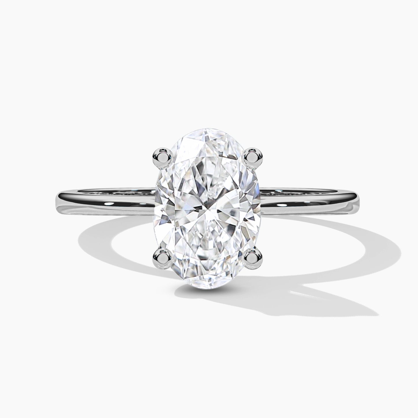 Silver Diamond Rings for Women