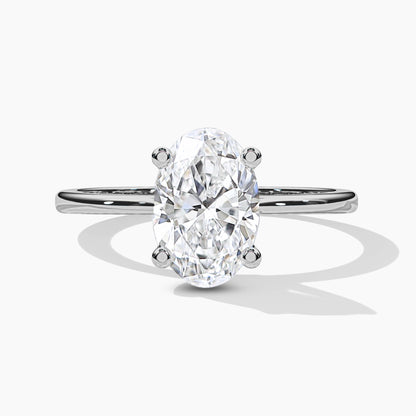 Silver Diamond Rings for Women