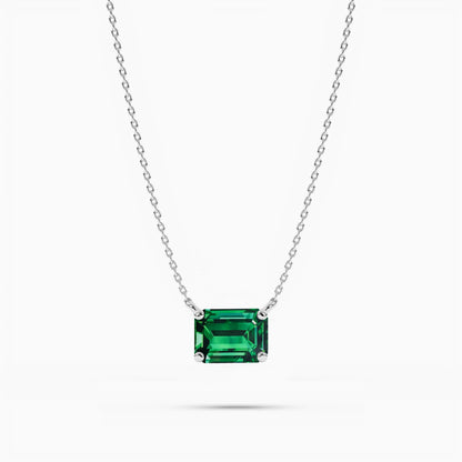 green diamond necklace