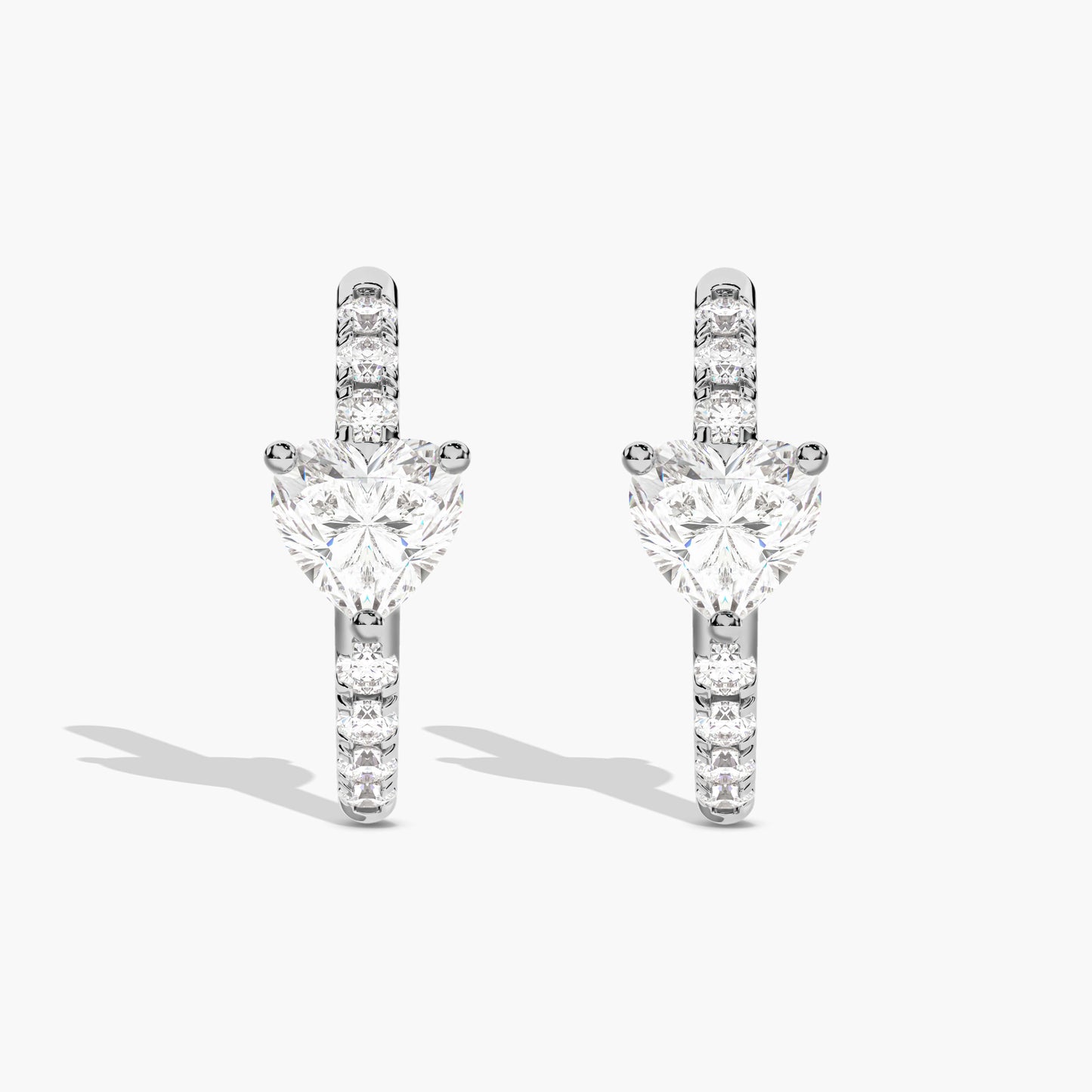 small silver earrings