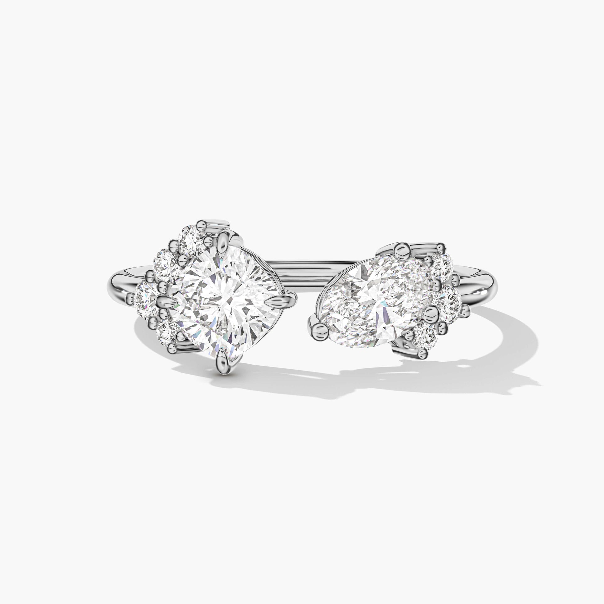 silver diamond ring price