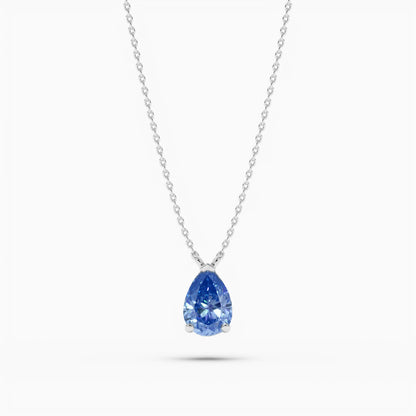 silver diamond necklace​
