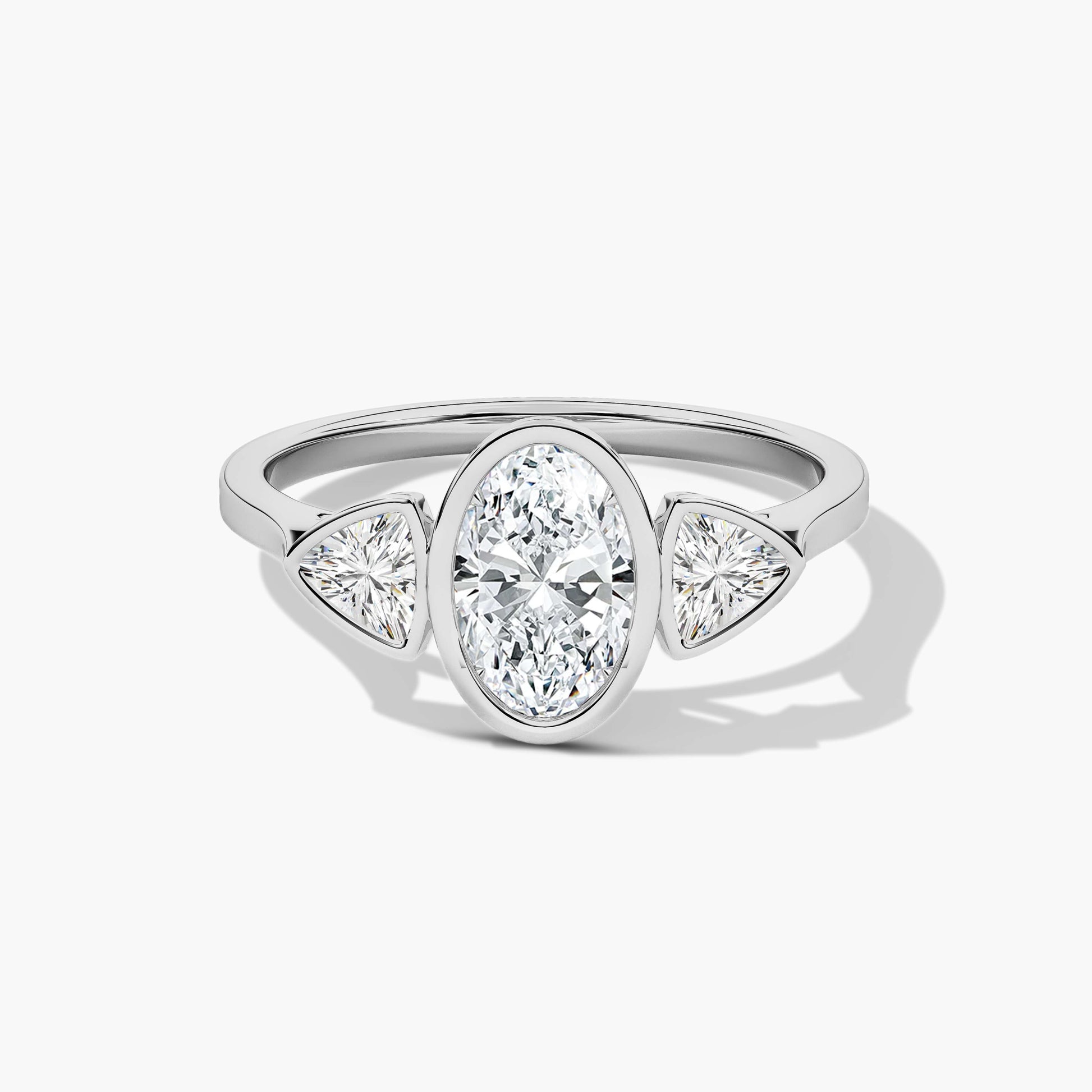 3 layer diamond ring