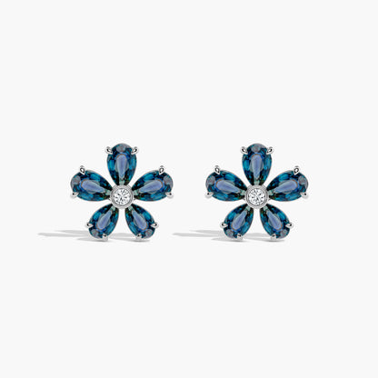 Silver earrings