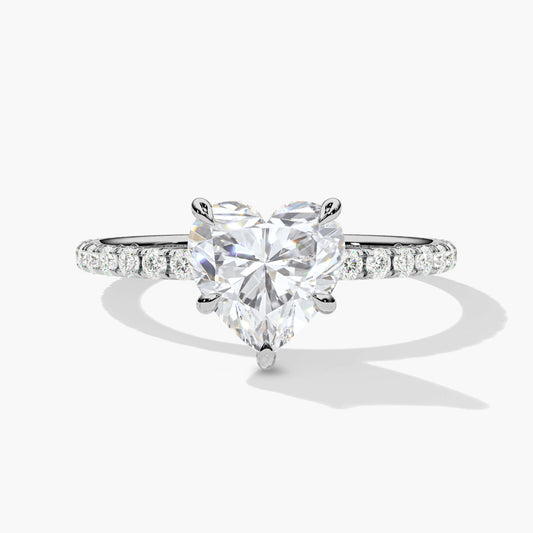 heart rings for girls
