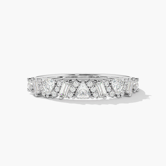 cluster diamond ring