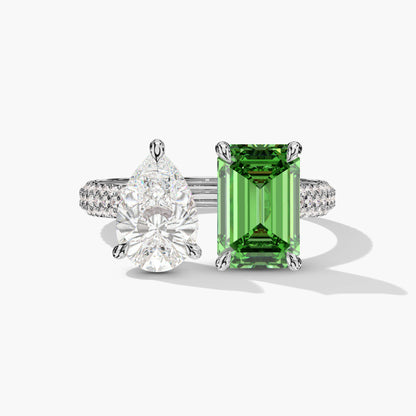 Open cuff ring