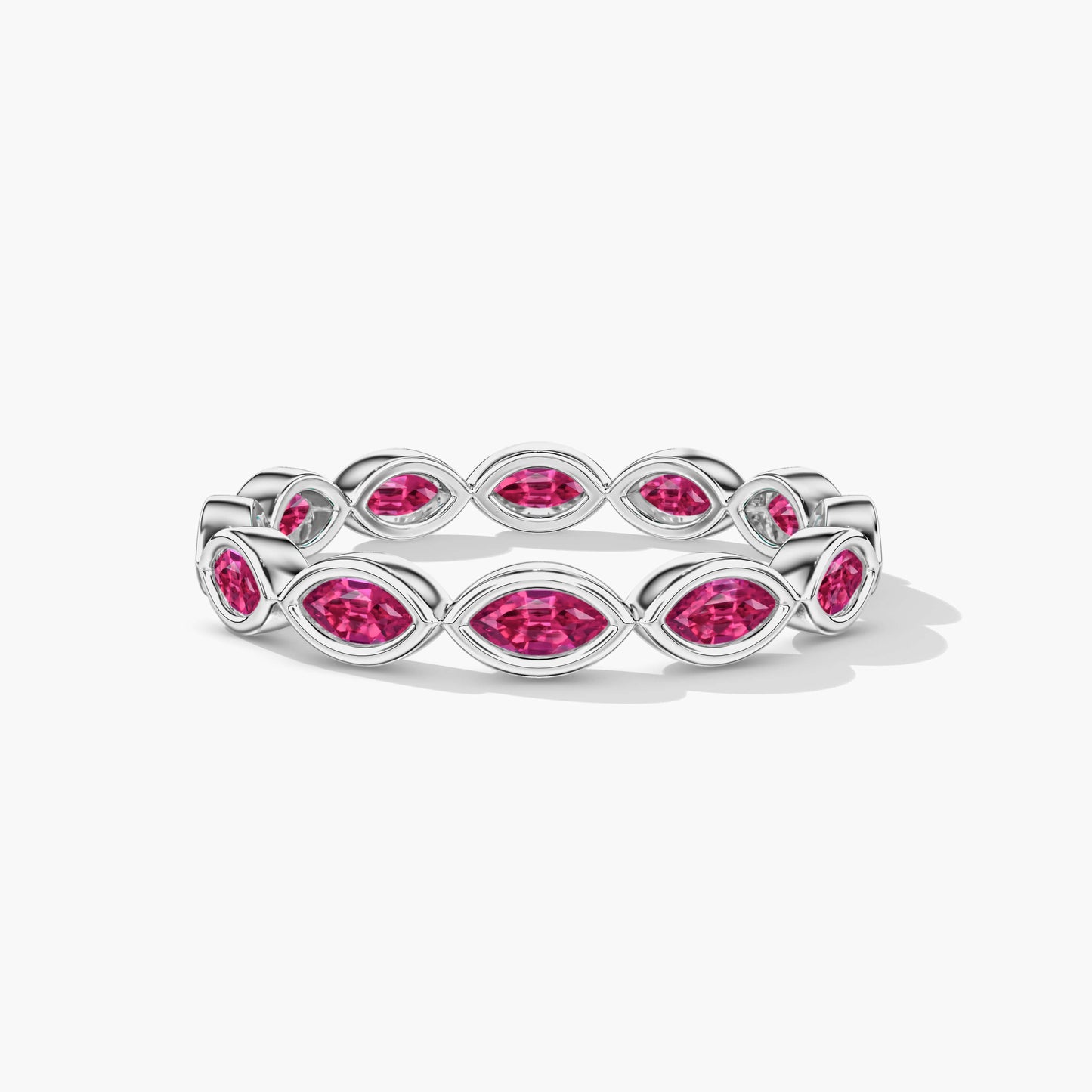 ruby band ring