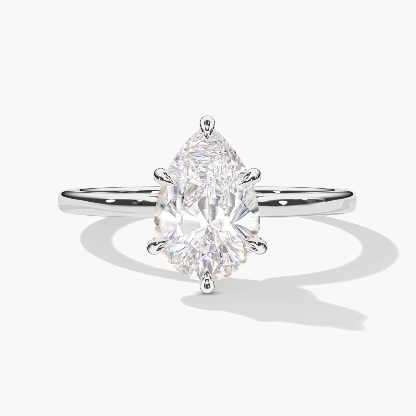 pear-shaped ring