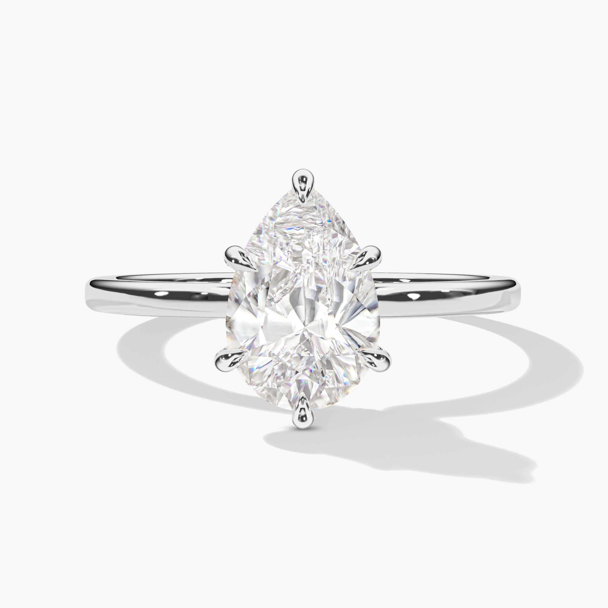 pear-shaped ring