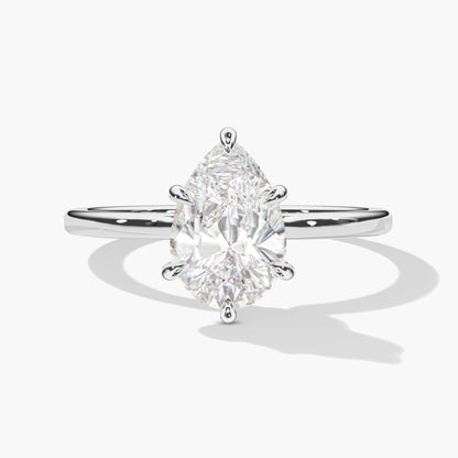 pear-shaped ring