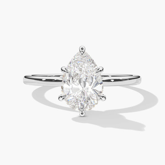 pear-shaped ring
