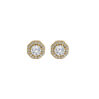 silver colour earrings