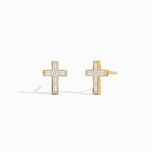 cross earrings
