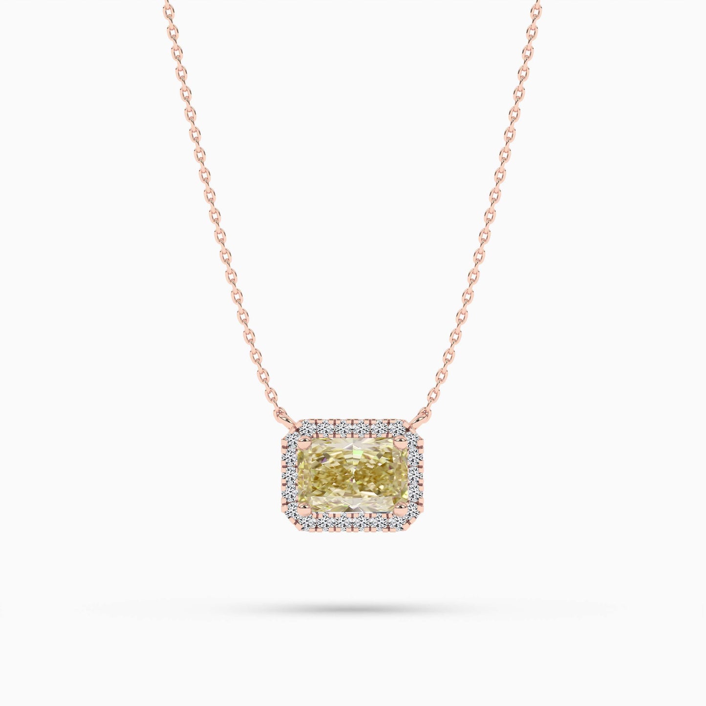 Eternal love diamond necklace