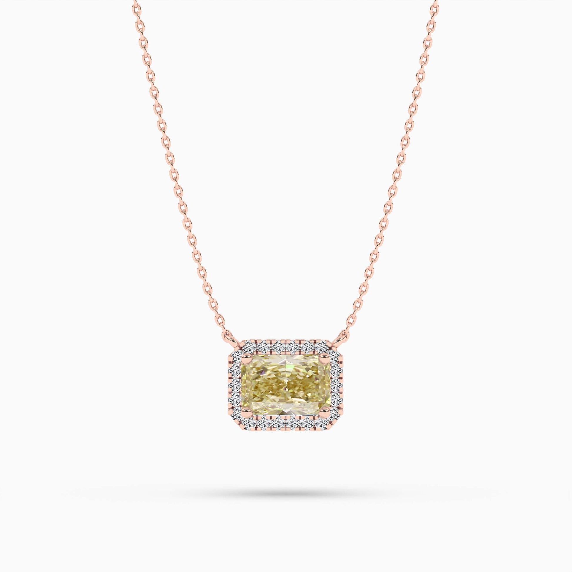Eternal love diamond necklace