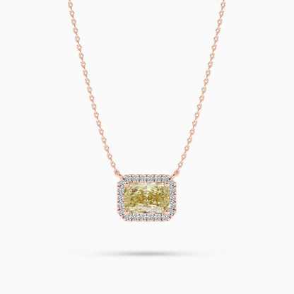 Eternal love diamond necklace