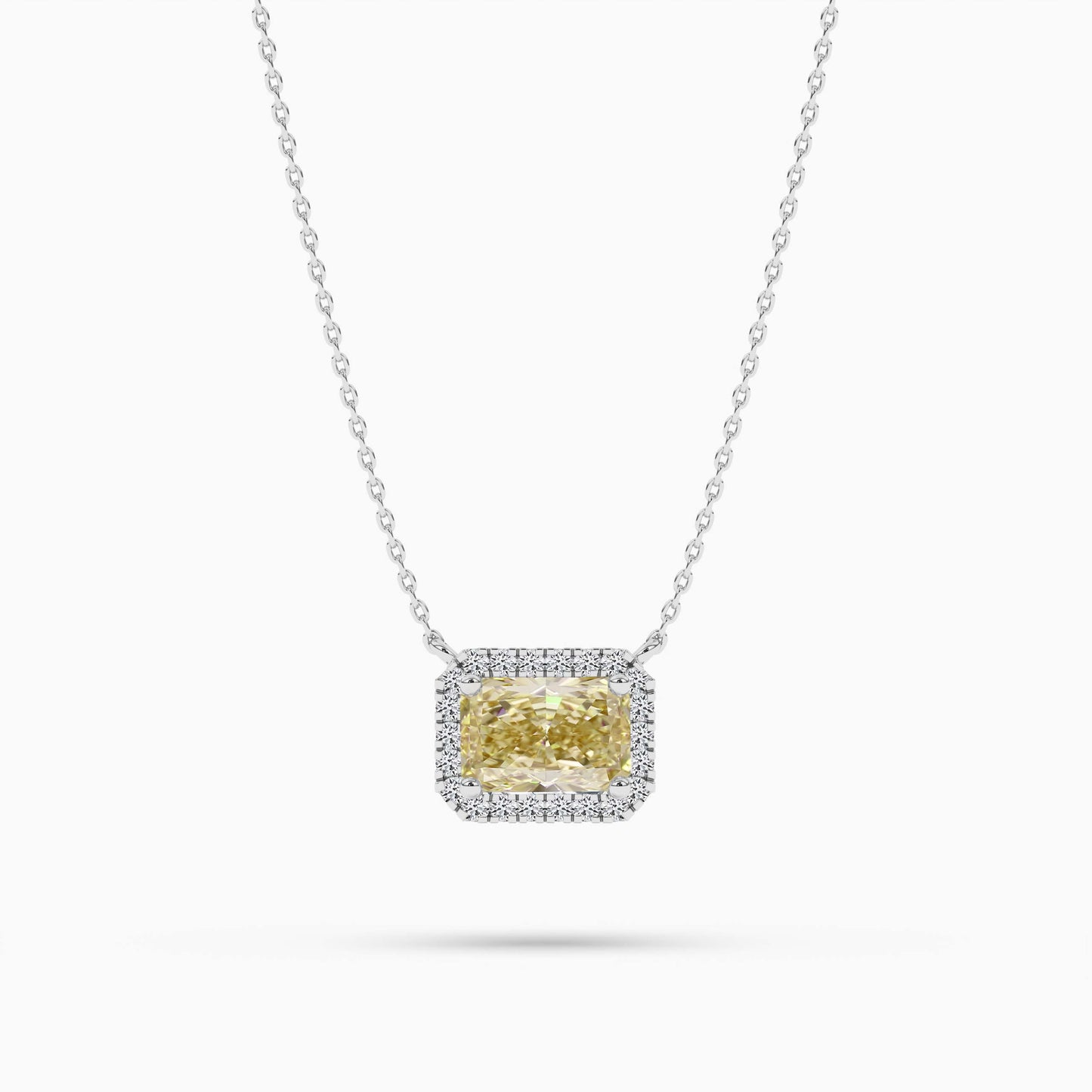 Eternal love diamond necklace