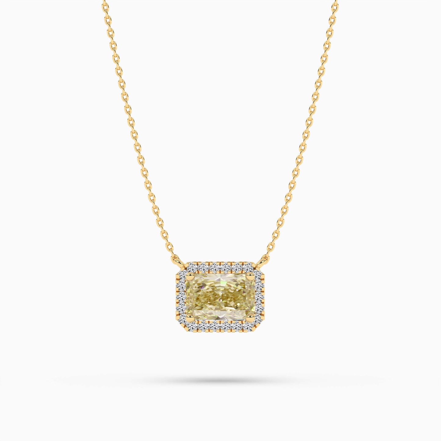 Eternal love diamond necklace