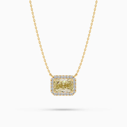 Eternal love diamond necklace
